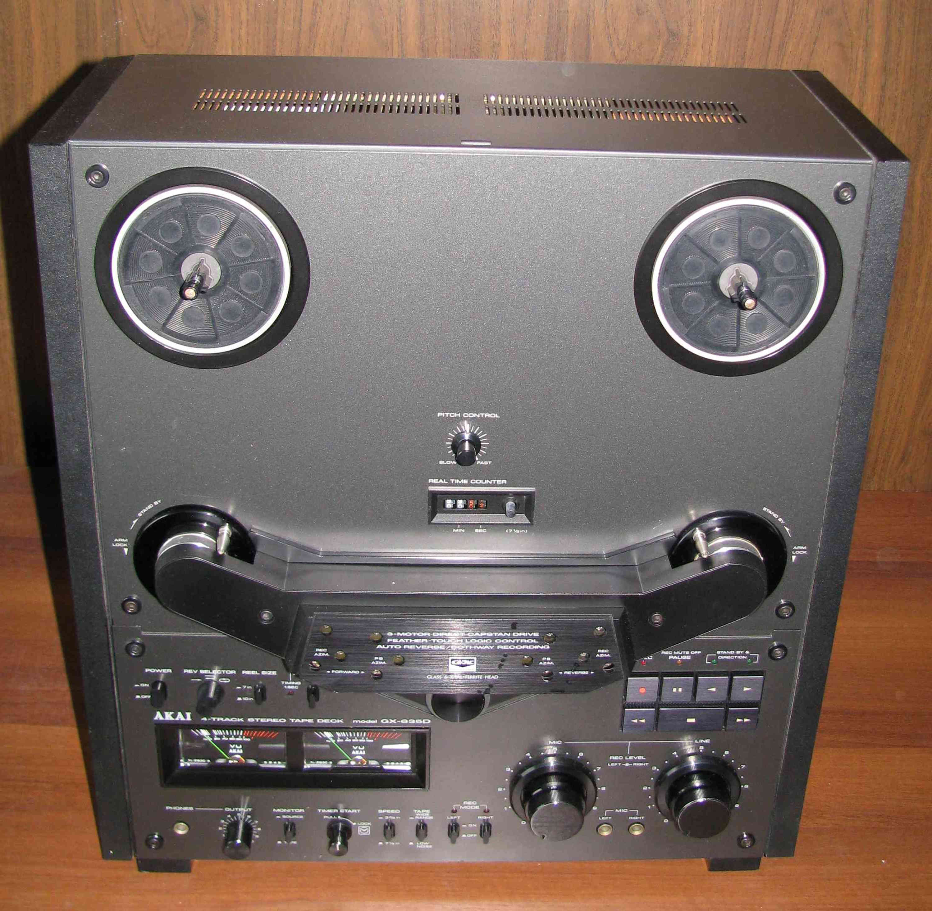 vintage hi-fi Open-reel deck Akai GX-635D