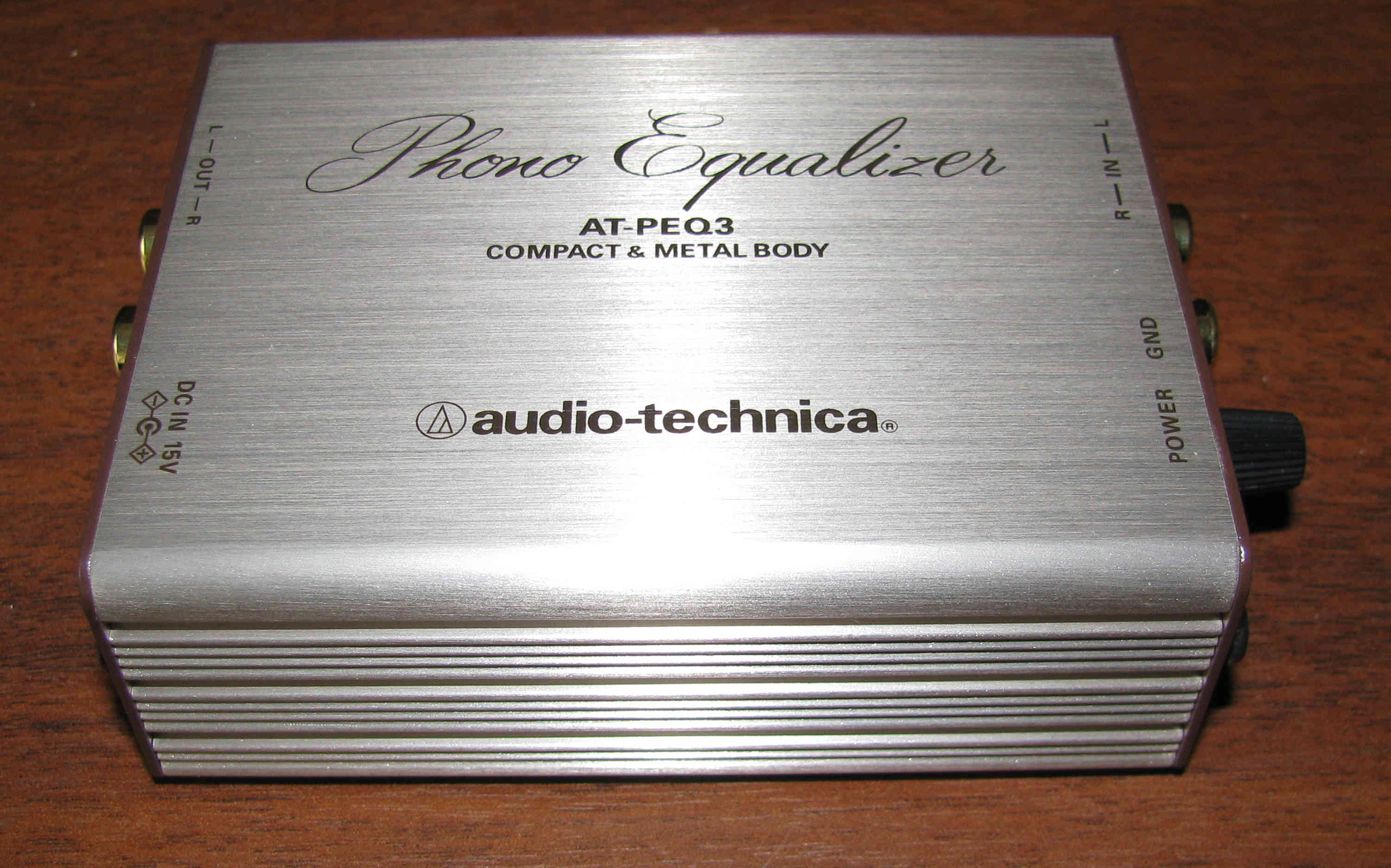 vintage hi-fi fonoequalizer Audio-Technica AT-PEQ3