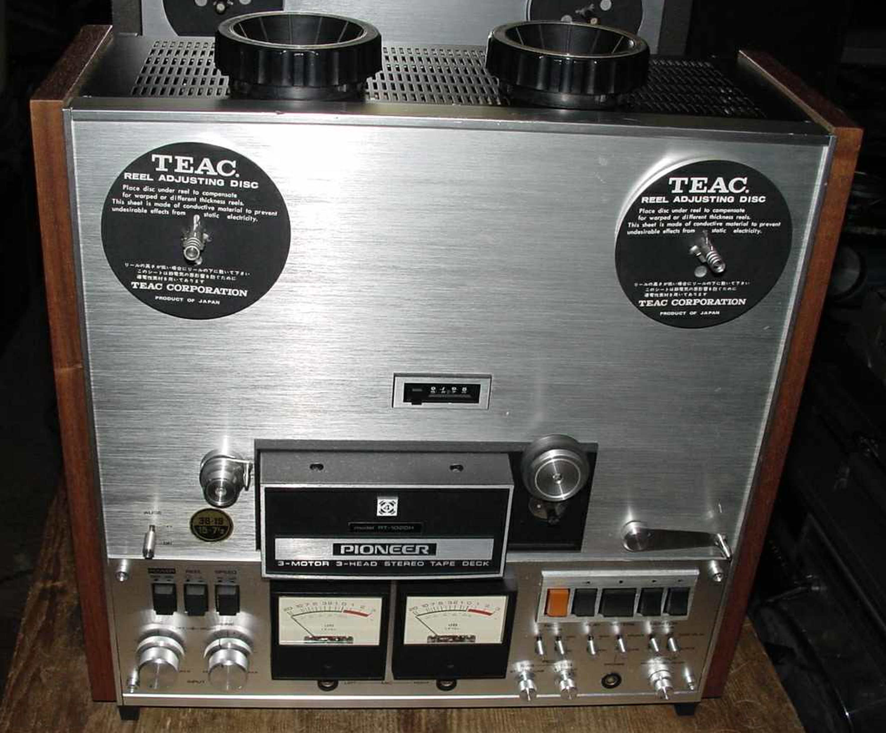 vintage hi-fi Open-reel deck Pioneer RT-1050